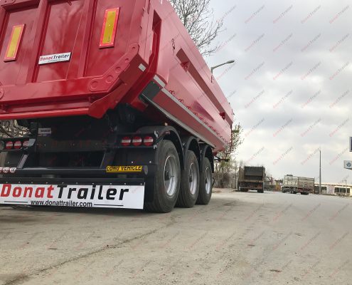 Tipper trailer donat